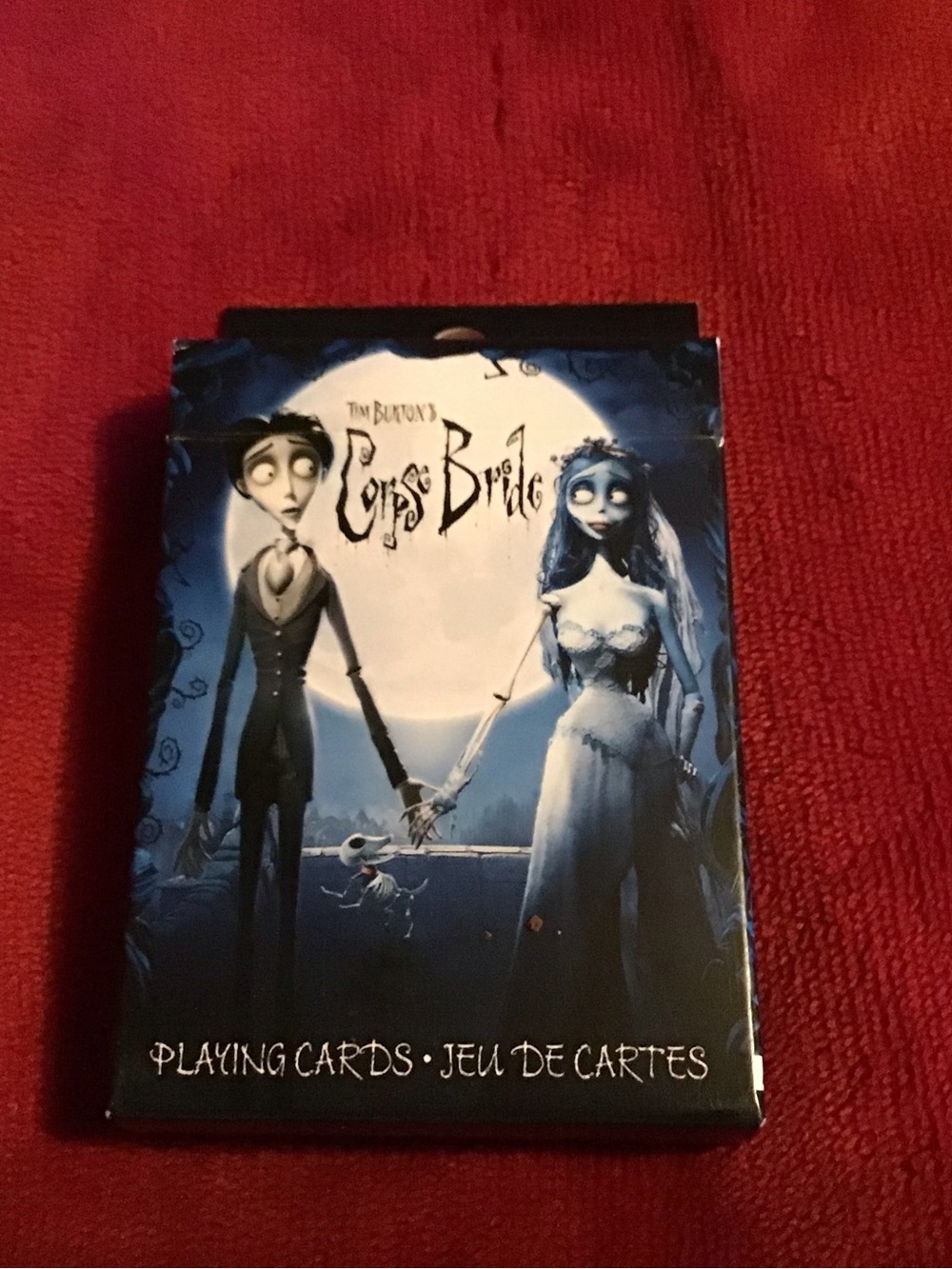 Burton Corpse Bride Playing Cards - Blue and Black Deck - Picture 3 of 4